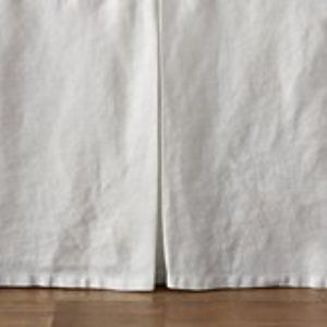 Restoration Hardware Baby & Child Bed Skirt Crib